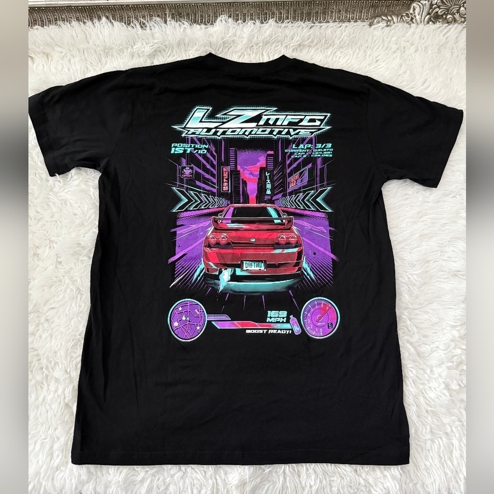 Zumiez LZMFG Automotive Underground Position Boost Ready T-shirt. Size L…